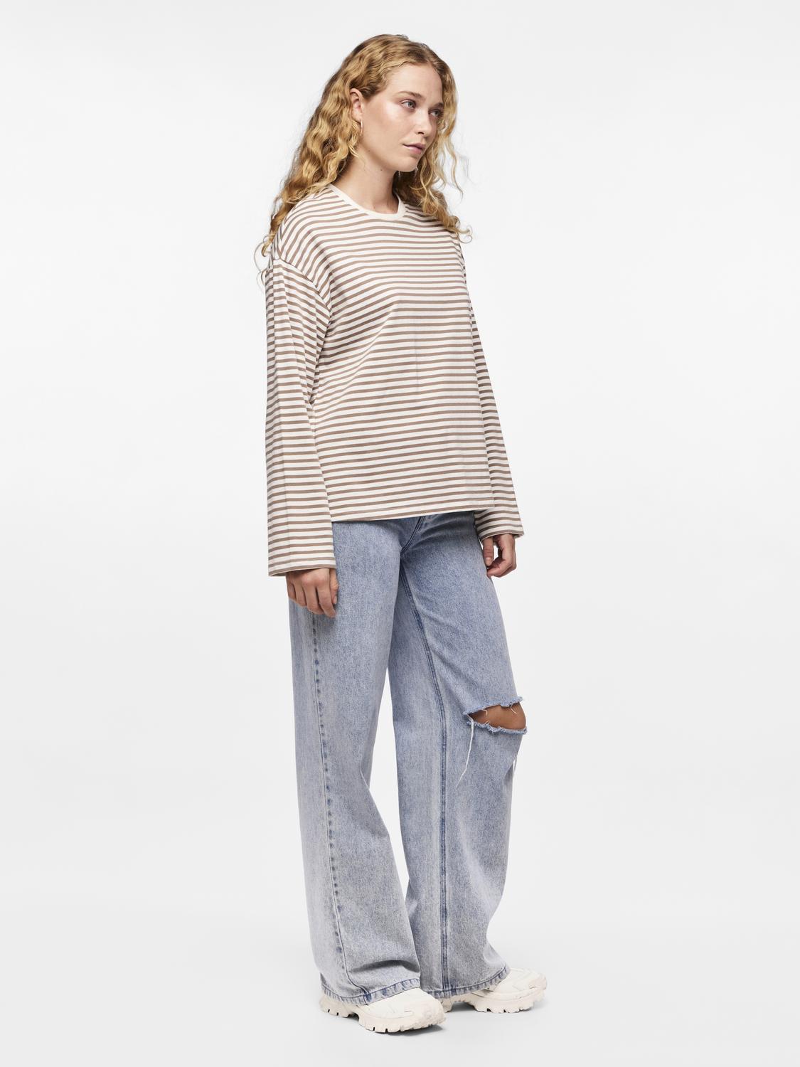 PCSADIE T-Shirt - Cloud Dancer